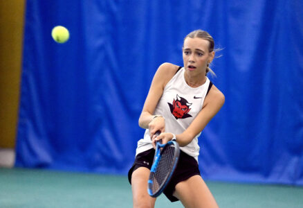 Putting in the work: CC's Paskowski captures District 6 2-A tennis